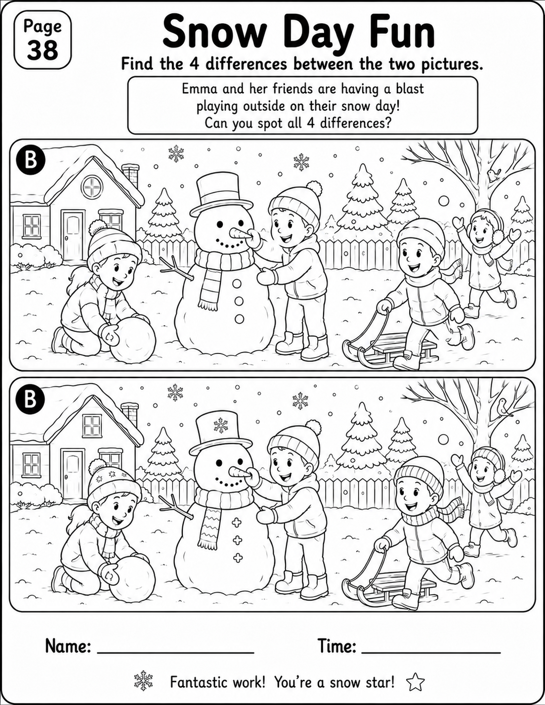 Spot the difference preview